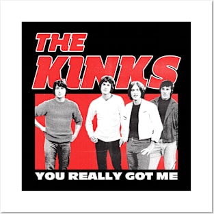 The Kinks you really got me Posters and Art